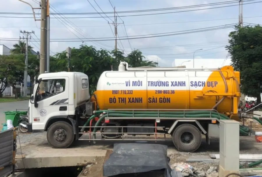 Hút hầm cầu vệ sinh toalet Vinh Nghệ An