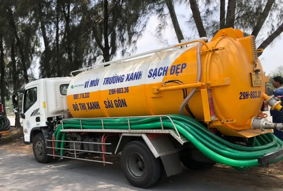 Hút hầm cầu vệ sinh toalet Vinh Nghệ An