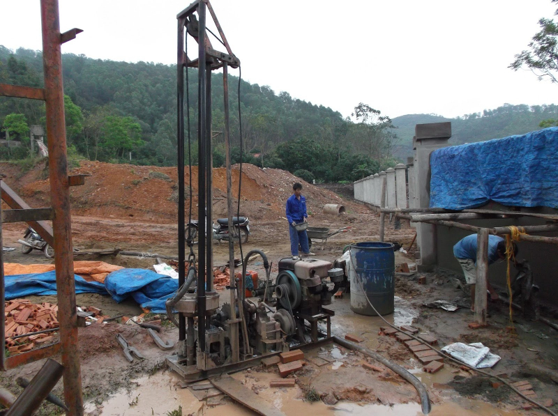 Dịch vụ khoan giếng nước Vinh nghệ An